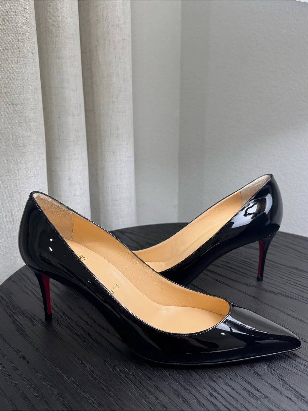 Christian Louboutin Kate 70 Pumps Patent Black 39